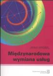 Międzynarodowa wymiana usług. Autor: Wróbel Anna. Dadada.pl Okładka książki Międzynarodowa wymiana usług