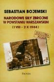 Okładka książki Narodowe Siły Zbrojne w Powstaniu Warszawskim 1 VIII-2 X 1944