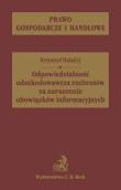 Okładka książki Odpowiedzialność odszkodowawcza eminentów za naruszenie obowiązków informacyjnych