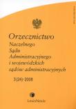 Orzecznictwo Naczelnego Sądu Administracyjnego i wojewódzkich sądów administracyjnych 2008/05. Wydawca: LexisNexis. Dadada.pl Opakowanie Orzecznictwo Naczelnego Sądu Administracyjnego i wojewódzkich sądów administracyjnych 2008/05