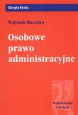 Osobowe prawo administracyjne. Autor: Maciejko Wojciech. Dadada.pl Okładka książki Osobowe prawo administracyjne