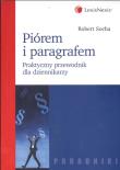 Piórem i paragrafem. Autor: Robert Socha. Dadada.pl Okładka książki Piórem i paragrafem