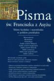 Okładka książki Pisma św Franciszka z Asyżu z płytą CD