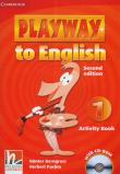 Okładka książki Playway to English 1 Activity Book with CD