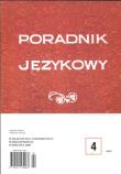 Opakowanie Poradnik językowy 3/2008