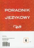 Opakowanie Poradnik językowy 6/2009