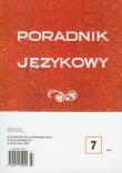 Opakowanie Poradnik językowy 7/2009