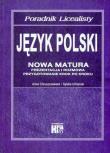 Okładka książki Poradnik LO J. polski - Nowa matura  KRAM