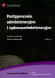 Postępowanie administracyjne i sądowoadministracyjne. Autor: Adamiak Barbara, Borkowski Paweł Janusz. Dadada.pl Okładka książki Postępowanie administracyjne i sądowoadministracyjne