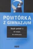 Powtórka z gimnazjum. Język polski 1 Od antyku do oświecenia.. Wydawca: Imprint. Dadada.pl Opakowanie Powtórka z gimnazjum. Język polski 1 Od antyku do oświecenia.