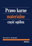 Prawo karne materialne część ogólna DIFIN. Autor: Stefański Ryszard A.. Dadada.pl Okładka książki Prawo karne materialne część ogólna DIFIN