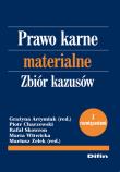 Prawo karne materialne Zbiór kazusów z rozwiązaniami. Wydawca: Difin. Dadada.pl Opakowanie Prawo karne materialne Zbiór kazusów z rozwiązaniami