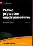Prawo prywatne międzynarodowe. Autor: Pazdan Maksymilian. Dadada.pl Okładka książki Prawo prywatne międzynarodowe