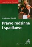 Prawo rodzinne i spadkowe. Autor: Czajkowska-Matosiuk Katarzyna. Dadada.pl Okładka książki Prawo rodzinne i spadkowe