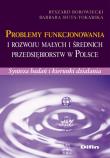 Okładka książki Problemy funkcjonowania i rozwoju małych i średnich przedsiębiorstw w Polsce