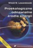 Okładka książki Proekologiczne odnawialne źródła energii