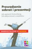 Prowadzenie zebrań i prezentacji. Autor: Klaus Hoffmann. Dadada.pl Okładka książki Prowadzenie zebrań i prezentacji