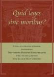 Opakowanie Quid leges sine moribus