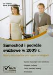 Opakowanie Samochód i podróże służbowe w 2009 r z płytą CD