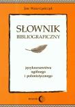 Okładka książki Słownik bibliograficzny językoznawstwa ogólnego i polonistycznego