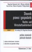 Słownik prawa i gospodarki polsko niemiecki. Autor: Banaszak Bogusław. Dadada.pl Okładka książki Słownik prawa i gospodarki polsko niemiecki