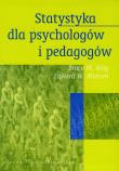 Okładka książki Statystyka dla psychologów i pedagogów