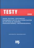 Testy 2006-2007 z odpowiedziami na aplikację sądową, prokuratorską i referendarską. Wydawca: LexisNexis. Dadada.pl Opakowanie Testy 2006-2007 z odpowiedziami na aplikację sądową, prokuratorską i referendarską