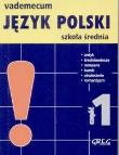 Vademecum mini Język polski 1. Autor: Rzehak Wojciech. Dadada.pl Okładka książki Vademecum mini Język polski 1