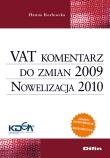 Okładka książki VAT komentarz do zmian 2009. Nowelizacja 2010