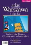 Okładka książki Warszawa i okolice. Atlas