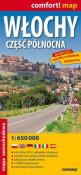 Opakowanie Włochy Część Północna mapa samochodowa 1:650 000