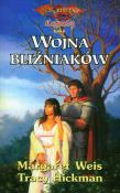 Wojna bliźniaków t.2. Autor: Tracy Hickman. Dadada.pl Okładka książki Wojna bliźniaków t.2