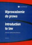 Wprowadzenie do prawa Introduction to Law. Autor: Jabłońska-Bonca Jolanta. Dadada.pl Okładka książki Wprowadzenie do prawa Introduction to Law