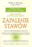 Zapalenie stawów. Autor: Peter J. D'Adamo, Catherine Whitney. Dadada.pl Okładka książki Zapalenie stawów