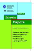 Żurawia Papers 16 Umowy o partnerstwie gospodarczym (EPA). Autor: Kołodziejczyk Katarzyna. Dadada.pl Okładka książki Żurawia Papers 16 Umowy o partnerstwie gospodarczym (EPA)