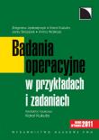 Okładka książki Badania operacyjne w przykładach i zadaniach