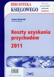 Okładka książki Biblioteka Księgowego 2011/01 Koszty uzyskania przychodów