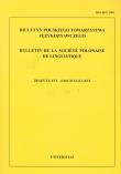 Opakowanie Biuletyn Polskiego Towarzystwa Językoznawczego t.66