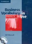 Okładka książki Business Vocabulary in Use + CD Elementary to Pre-intermediate