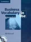 Okładka książki Business Vocabulary in Use Intermediate + CD