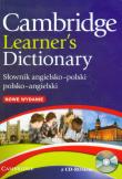 Cambridge Learner's Dictionary Słownik angielsko polski polsko angielski + CD. Wydawca: Cambridge University Press. Dadada.pl Opakowanie Cambridge Learner's Dictionary Słownik angielsko polski polsko angielski + CD