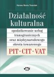 Działalność kulturalna. Autor: Trzeciak Hanna Maria. Dadada.pl Okładka książki Działalność kulturalna