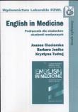 Okładka książki English in medicine