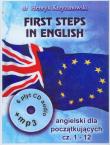 First steps in English cz.1 (1-12)  Intens. kurs. Autor: dr Henryk Krzyżanowski. Dadada.pl Okładka książki First steps in English cz.1 (1-12)  Intens. kurs