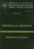 Opakowanie Identyfikacja i zarządzanie problemami społecznymi t.12