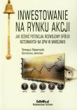 Inwestowanie na rynku akcji. Autor: Tomasz Nawrocki, Bartłomiej Jabłoński. Dadada.pl Okładka książki Inwestowanie na rynku akcji