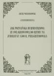 Okładka książki Jak poznańska burmistrzowa ze swą krawcową do Rzymu na jubileusz 1500 r. Pielgrzymowała