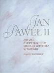 Opakowanie Jan Paweł II Związki z Uniwersytetem Mikołaja Kopernika w Toruniu