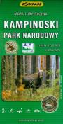 Kampinoski Park Narodowy mapa turystyczna. Autor:   Praca zbiorowa. Dadada.pl Okładka książki Kampinoski Park Narodowy mapa turystyczna