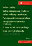 Opakowanie Kodeks cywilny Kodeks postępowania cywilnego Kodeks rodzinny i opiekuńczy Prawo prywatne międzynarodowe Koszty sądowe w sprawach cywilnych Prawo o aktach stanu cywilnego Księgi wieczyste i hipoteka